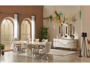 Prag Diningroom (Dining Chair & Dining Table) - For 8 People - 115-PRA-SET-8
