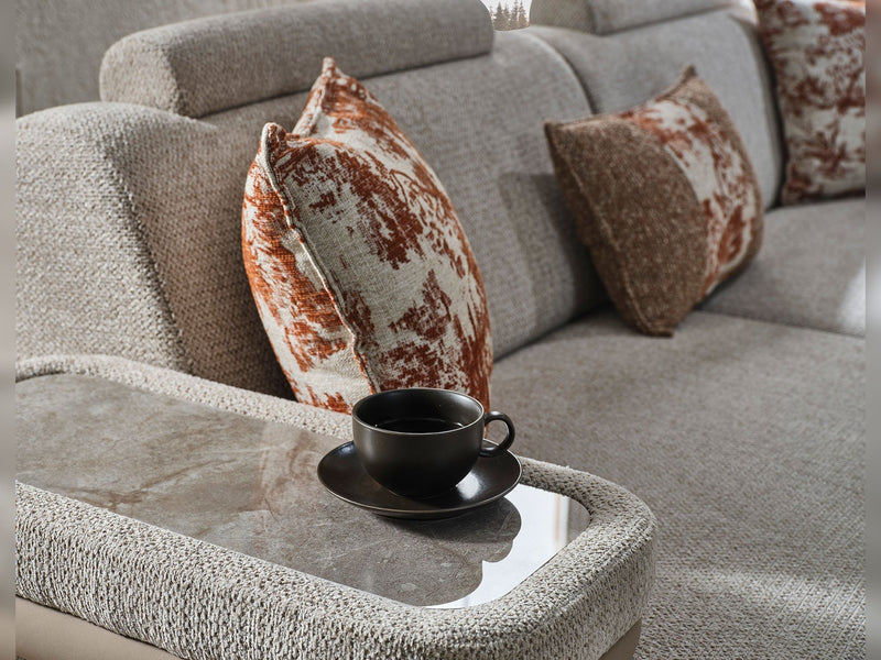 Prag Max Convertible Loveseat in Beige - 200-MAX-PRA-PRAG01-2