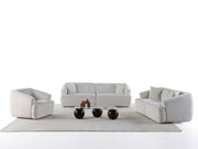 Pralin Stationary Sofa in Cream - 200-ZEN-PRA-CRE-3