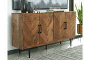 Prattville Brown Accent Cabinet - DMV FurnitureCabinet
