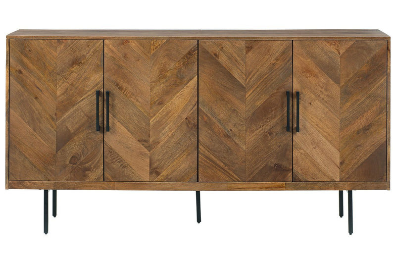 Prattville Brown Accent Cabinet - DMV FurnitureCabinet
