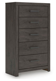 Prendonea Charcoal Chest of Drawers - B3789-46