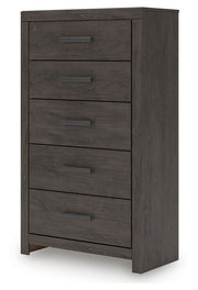 Prendonea Charcoal Chest of Drawers - B3789-46