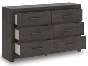 Prendonea Charcoal Dresser - B3789-31