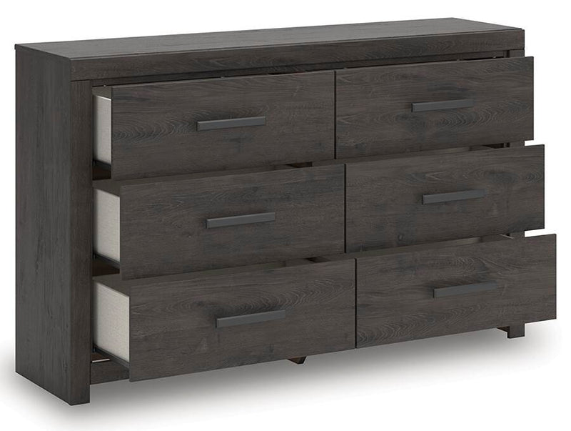 Prendonea Charcoal Dresser - B3789-31