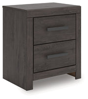 Prendonea Charcoal Nightstand from Ashley - DMV Furniture