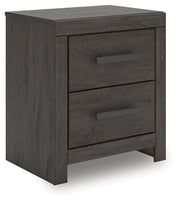 Prendonea Charcoal Nightstand - B3789-92