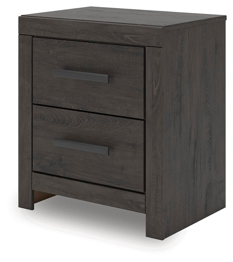 Prendonea Charcoal Nightstand - B3789-92