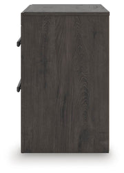 Prendonea Charcoal Nightstand - B3789-92