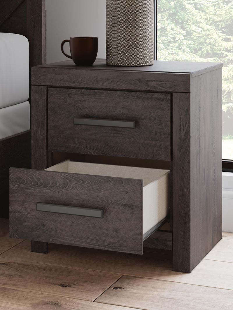 Prendonea Charcoal Nightstand - B3789-92