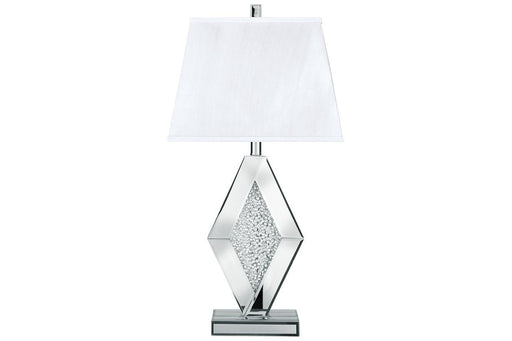 Prunella Silver Finish Table Lamp - DMV FurnitureTable Lamp