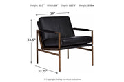 Puckman Black Accent Chair - DMV FurnitureAccent Chair