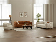 Puffy Swivel Chair in Cream - 200-SIM-PUF-ERATO08-B