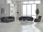 Puma 3-pieces (Sofa & Loveseat & Chair) Livingroom in Beige - 200-SIM-PUM-VELVET260-321