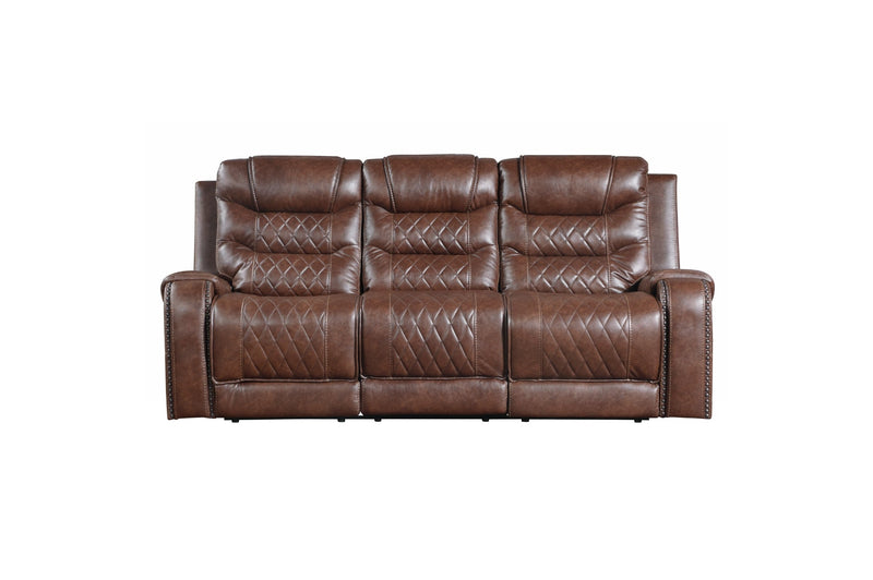 Putnam Brown Reclining Living Room Set - DMV FurnitureLiving Room Set