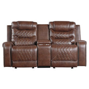 Putnam Brown Reclining Living Room Set - DMV FurnitureLiving Room Set