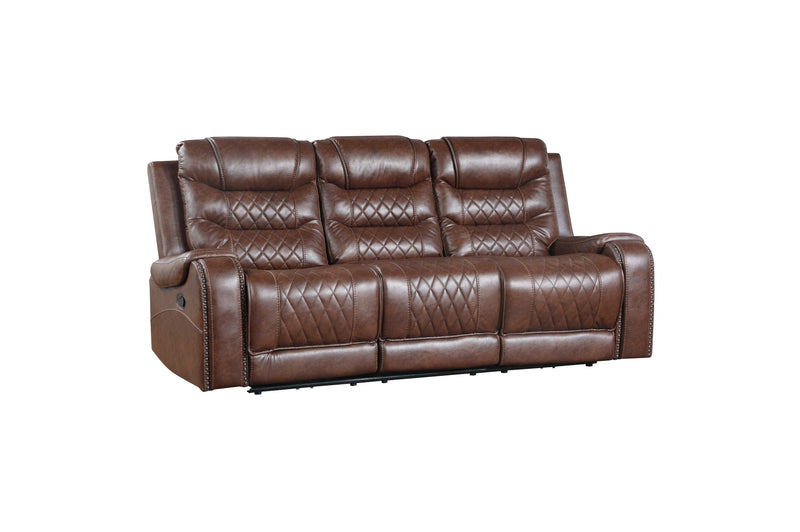 Putnam Brown Reclining Living Room Set - DMV FurnitureLiving Room Set