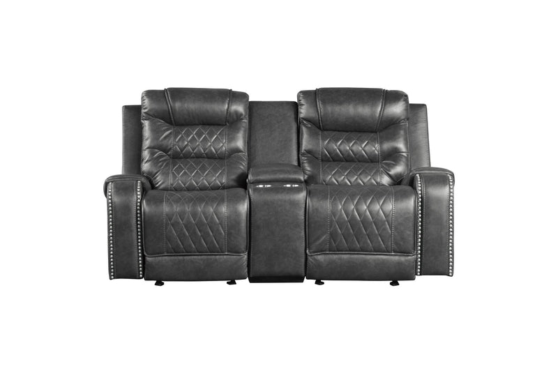 Putnam Gray Reclining Living Room Set - DMV FurnitureLiving Room Set