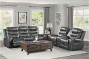 Putnam Gray Reclining Living Room Set - DMV FurnitureLiving Room Set