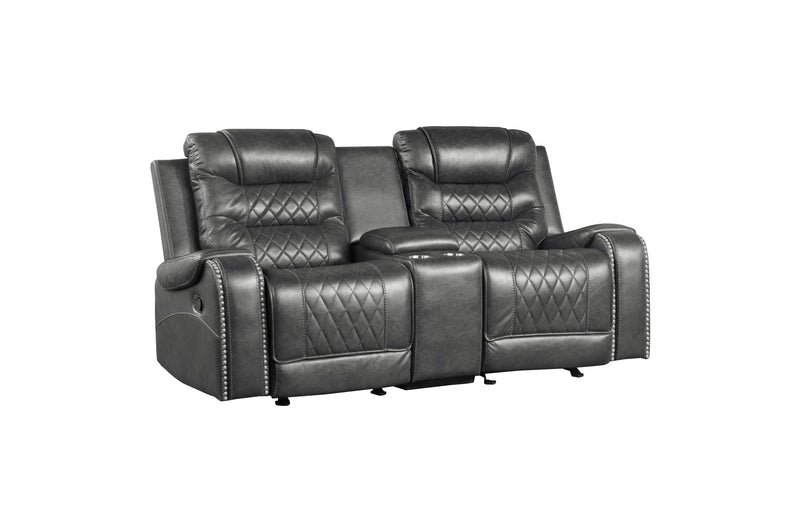 Putnam Gray Reclining Living Room Set - DMV FurnitureLiving Room Set