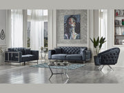 Puzzle 87" Wide Tufted Extendable Sofa - Sofas