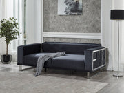 Puzzle 87" Wide Tufted Extendable Sofa - Sofas