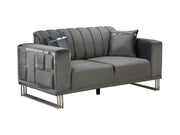 Puzzle Striped Living Room Set - Living Room Sets