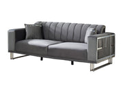 Puzzle Striped Living Room Set - Living Room Sets