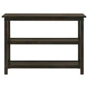 Rachelle 2-shelf Wood Entryway Console Table Deep Merlot - 5910