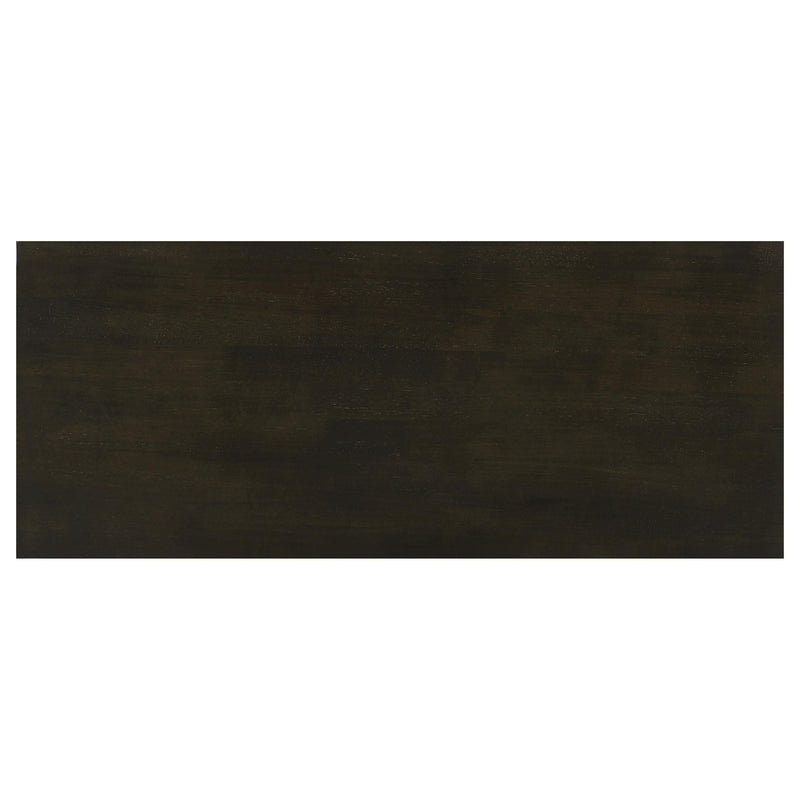 Rachelle 2-shelf Wood Entryway Console Table Deep Merlot - 5910