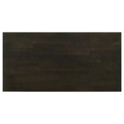 Rachelle 3-piece Rectangular Coffee Table Set Deep Merlot - 5909
