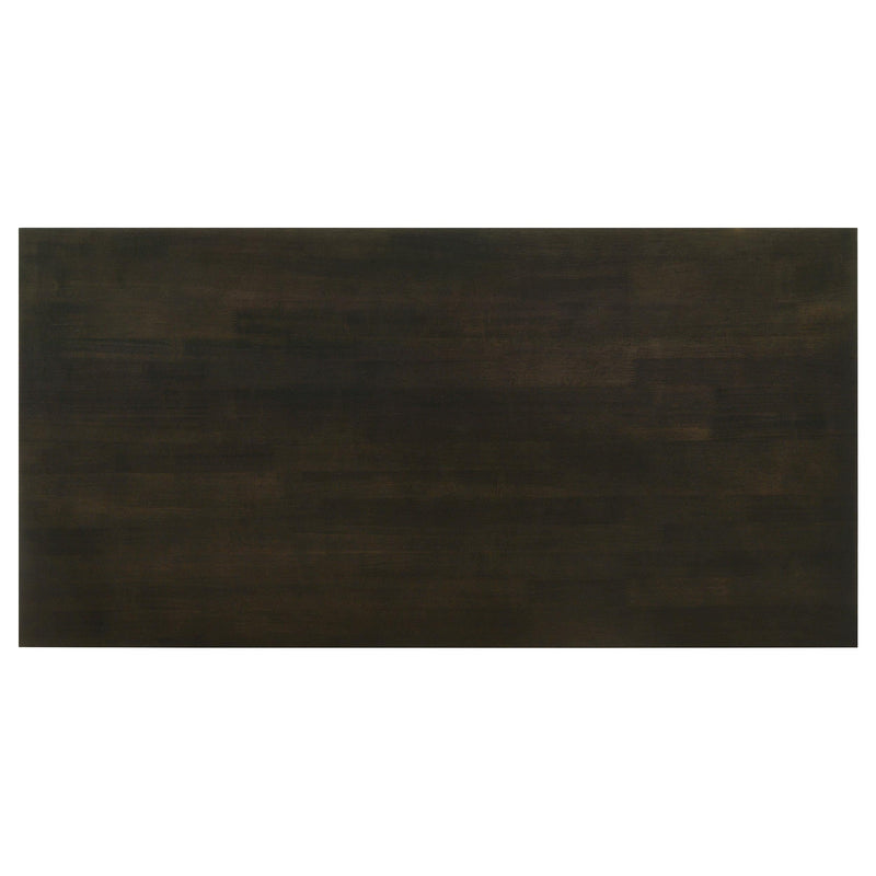 Rachelle 3-piece Rectangular Coffee Table Set Deep Merlot - 5909