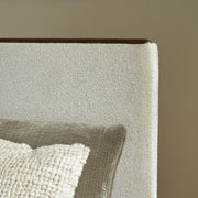 Radkin Burnished Brown King Upholstered Panel Bed - PCB843B4