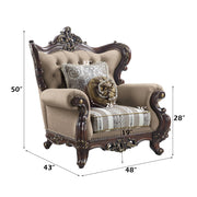 Ragnar Chair W/2 Pillows - LV01124