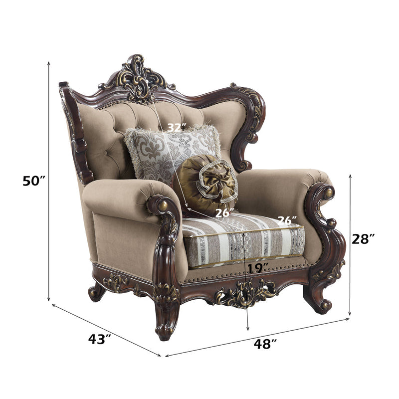 Ragnar Chair W/2 Pillows - LV01124