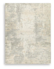 Raif Gray/White/Cream Extra Large Rug - R408080