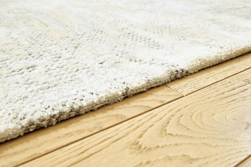 Raif Gray/White/Cream Extra Large Rug - R408080