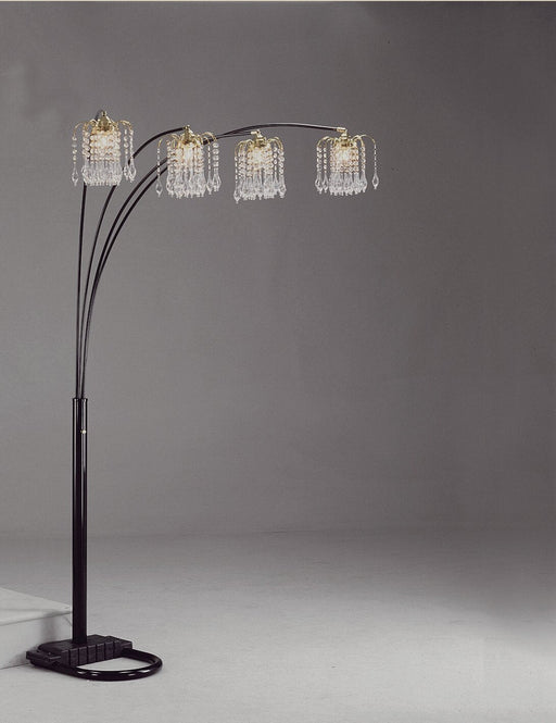 Rain Drop Arc Black 84" Floor Lamp - DMV FurnitureFloor Lamps