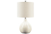 Rainermen Off White Table Lamp - DMV FurnitureTable Lamp