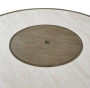 Rainier Ranch Beige Fire Pit Table - P701-776
