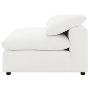Raleigh 5-piece Boucle Upholstered Modular Sectional Ivory - 551751-SETB