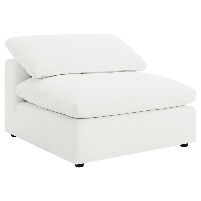 Raleigh 6-piece Boucle Upholstered Modular Sectional Ivory - 551751-SET