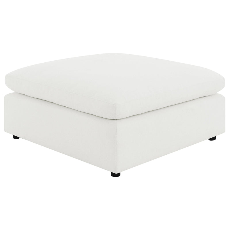 Raleigh 6-piece Boucle Upholstered Modular Sectional Ivory - 551751-SET