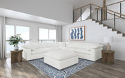 Raleigh Boucle Upholstered Corner Chair Ivory - 551752