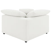 Raleigh Boucle Upholstered Corner Chair Ivory - 551752