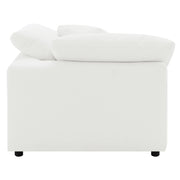 Raleigh Boucle Upholstered Corner Chair Ivory - 551752