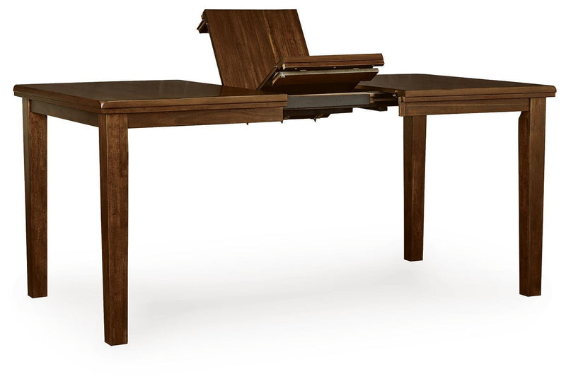 Ralene Counter Height Dining Table and 4 Barstools - D594D11