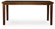 Ralene Counter Hight Dining Table and 6 Barstools - D594D13
