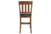 Ralene Medium Brown Counter Height Bar Stool (Set of 2) - DMV FurnitureBarstool