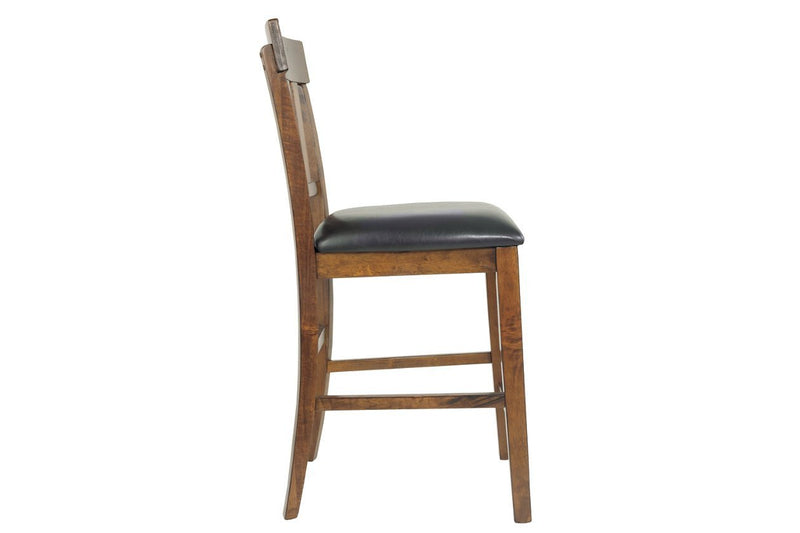 Ralene Medium Brown Counter Height Bar Stool (Set of 2) - DMV FurnitureBarstool